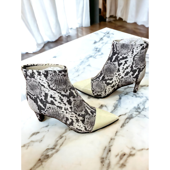 (60% OFF) NIB RAG & BONE Beha Stiletto Heel Leather Ankle Boot 8 MSRP $615 - Picture 4 of 12